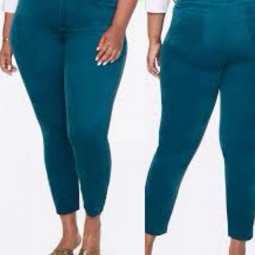 New!! NYDJ jeans blue velvet Ami skinny legging, 28W